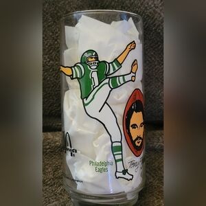 1980 Philadelphia Eagles McDonalds Collectible Glass